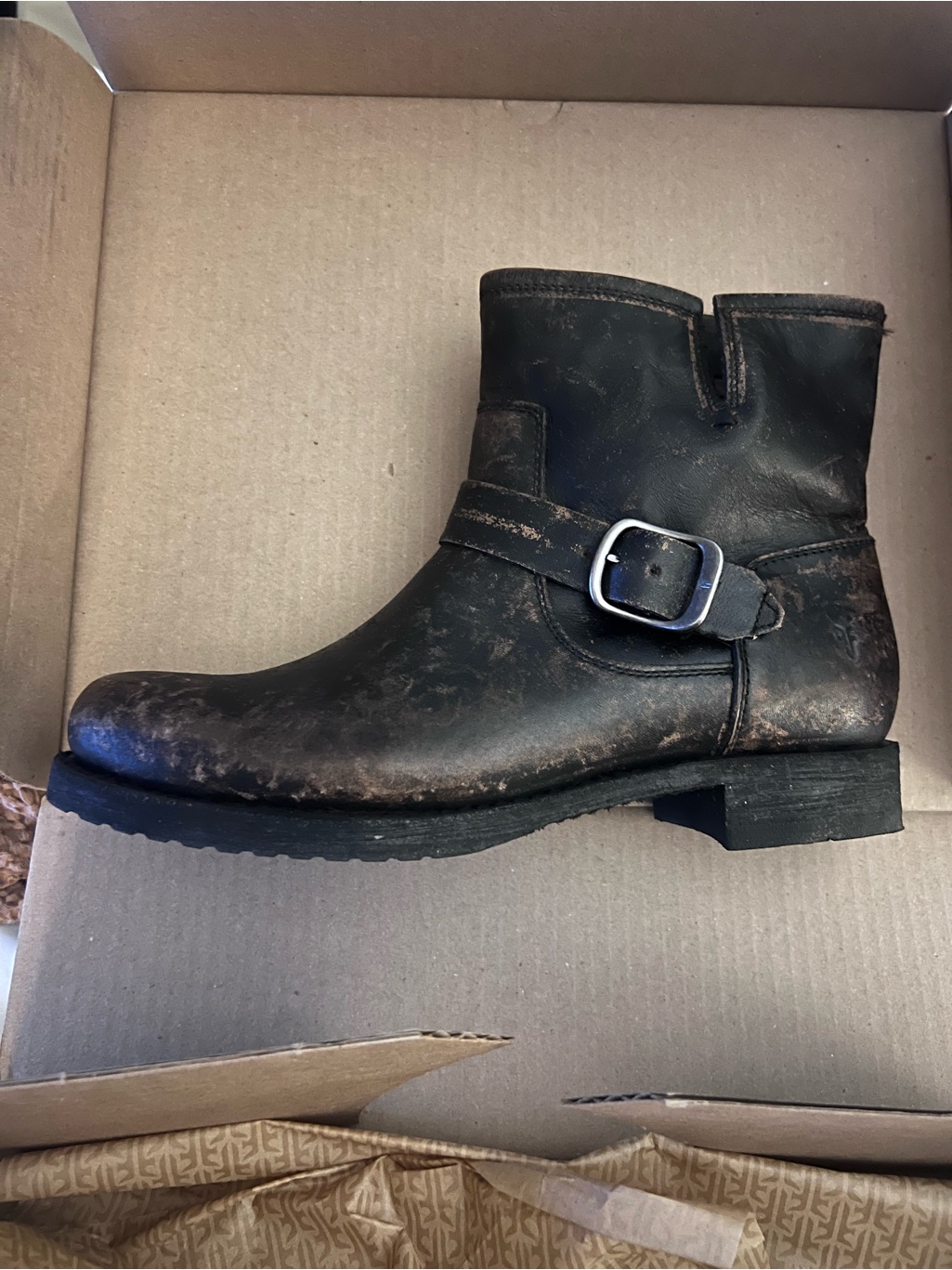 Nib Frye Black Veronica Booties Womenâs 9.5